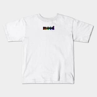 mood - rainbow shadows Kids T-Shirt